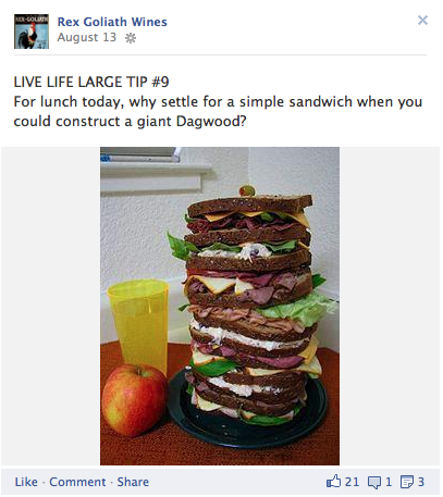 Rex Goliath Facebook Post